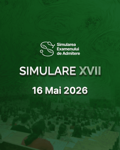Simularea Examenului de Admitere 3 – 16.05.2026